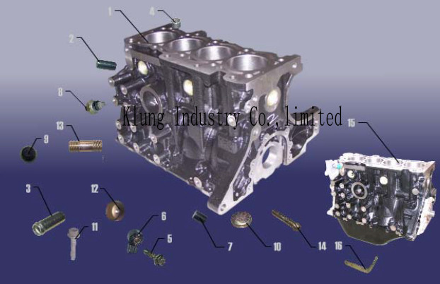 3 mesi di garanzia SINOCMP SQR472 Kit guarnizioni motore per Joyner Trooper engine Chery 1100CC parti escavatore 