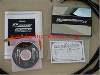 fuel controller ,piggyback ECU for turbo blue version with wires, installation manual and CD.
