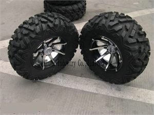 25x8-12 or 25x10-12 offroad tire and rim for buggies ,go karts, quads （one piece only)