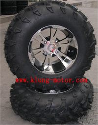 25x8-12 25x10-12 and 12x6 ,12x8 offroad rim and tire （one wheel price)
