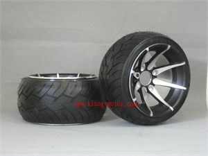 235 30-12  on road tire and rim for atv go kart buggy ( one wheel )