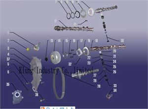 Valve mechanism parts catalogue for 1100cc chery engine parts ,1100cc chery motor parts ,1100cc piston SQR472 ,chery 1100cc turbo kit ,