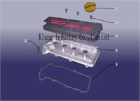 Valve cover chamber parts catalogue for 1100cc chery engine parts ,1100cc chery motor parts ,1100cc chery SQR472 parts, 1100cc chery buggy engine parts ,1100cc joyner motor parts