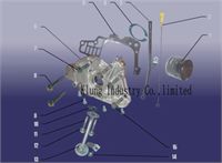 Lubricating parts catalogue for 1100cc chery engine parts ,1100cc chery motor parts ,1100cc chery motor parts ,1100cc chery