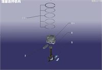 Piston and piston ring catalogue for 800cc chery engine parts, 800cc joyner parts ,800cc joyner pistion and piston ring set ,joyner 800cc engine parts