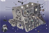 cylinder parts catalogue for chery 800cc SQR372 engine parts, Joyner 800cc engine parts chery 800cc buggy parts, Joyner 800cc accessories