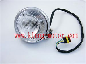Head light 3inches 12v 55w for Joyner,BMS,Roketa,Kinroad,GOKA,Dazon buggies ,atvs ,quads