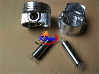 Klung chery 600cc 272 engine piston kit for 600cc jianshe go kart buggy utv (2 pistons per set )