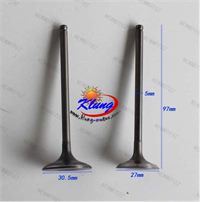 cf500 intake and exhaust valve for cf188 xinyang,renli,CFMOTO,Chironex buggy ,go kart, utv (one pair )