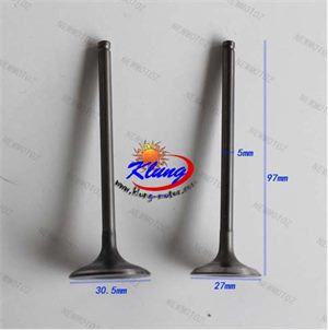 cf500 intake and exhaust valve for cf188 xinyang,renli,CFMOTO,Chironex buggy ,go kart, utv (one pair )