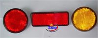 buggy,go kart,quad ,racing ,car auto, offroad vehicle motorcycle  reflector ( three pieces per set )